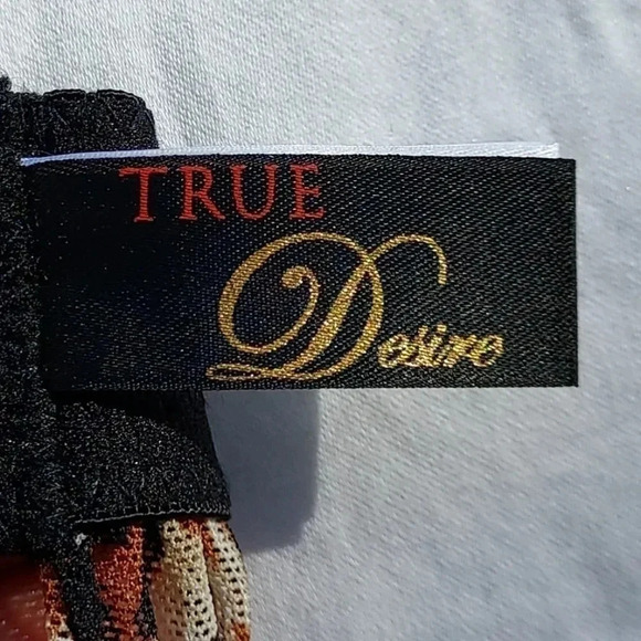 True Desire Womens Leopard Print Lingerie in Medium - Picture 7 of 8